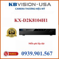 Đầu ghi hình Kbvision KX-D2K8104H1 - 4 kênh, 5 in 1