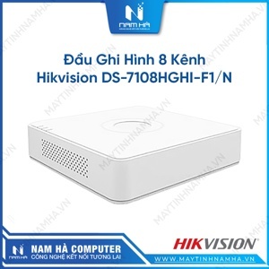 Đầu ghi hình Turbo Hikvision DS-7108HGHI-F1/N - 8 kênh