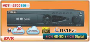 Đầu ghi hình VDTech VDT-2700HSDI.720P - 4 kênh