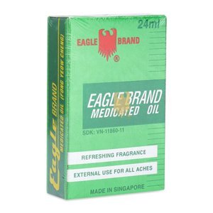 Dầu gió xanh Mỹ Eagle Brand Medicated Oil 24ml