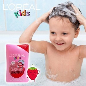 Dầu gội 2in1 Loreal Kids hương dâu tây 250ml