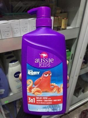 Dầu gội 3 in 1 Aussie Kids 865ml