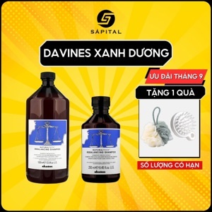 Dầu gội cân bằng tóc dầu và độ ẩm Davines Rebalancing Shampoo - 250ml