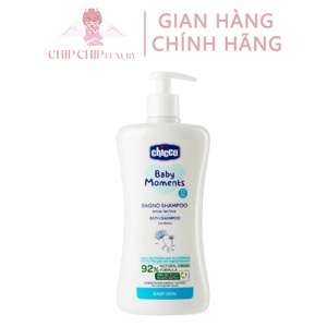 Dầu gội Chicco 114258 chiết xuất Hoa cúc cho bé từ 0 tháng tuổi trở lên 500ml