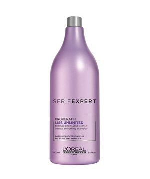 Dầu gội cho tóc duỗi L'Oreal Liss Unlimited 1500ml