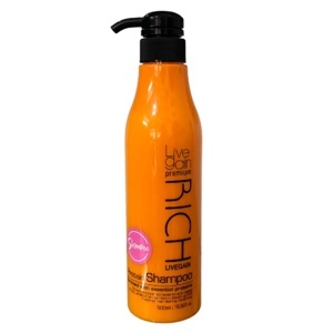 Dầu gội cho tóc hư tổn do hóa chất Protein Livegain Rich - 500ml