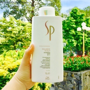 Dầu gội chống rụng & cân bằng độ ẩm da đầu SP Wella Balance Scalp - 1000ml