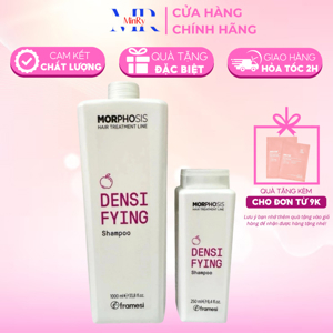 Dầu gội chống rụng và mọc tóc Framesi Morphosis Densifying Shampoo - 1000ml