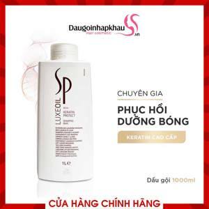 Dầu gội chữa trị tóc hư tổn SP Wella Luxe Oil Keratin Protect - 1000ml