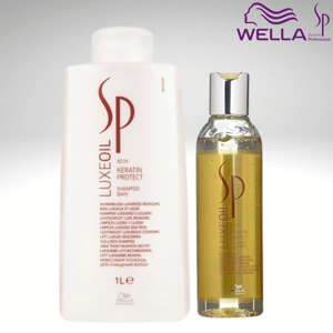 Dầu gội chữa trị tóc hư tổn SP Wella Luxe Oil Keratin Protect - 1000ml