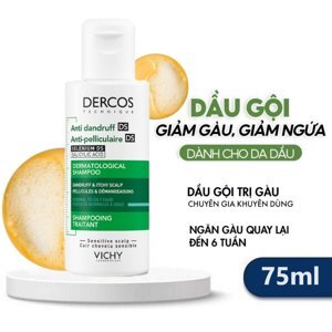 Dầu gội đặc trị gàu dành cho da dầu Vichy Dercos Anti-dandruff For Oily Hair 200ml