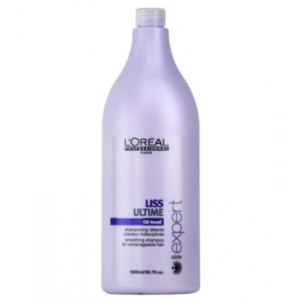 Dầu gội dành cho tóc duỗi thẳng L'oreal Liss Ultime Shampoo - 1.5l