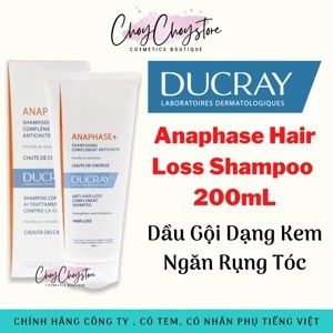 Dầu gội đầu dạng kem dành cho tóc rụng Ducray anaphase 200ml