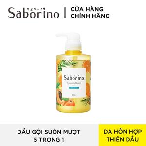 Dầu gội đầu Saborino Treatment in Shampoo 5 trong 1 Nhật Bản