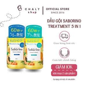 Dầu gội đầu Saborino Treatment in Shampoo 5 trong 1 Nhật Bản