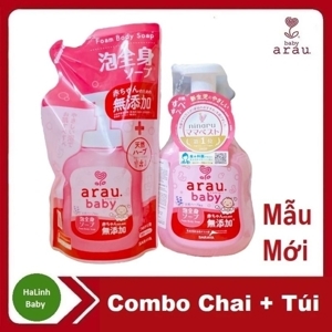 Dầu gội đầu tạo bọt Arau baby 450ml