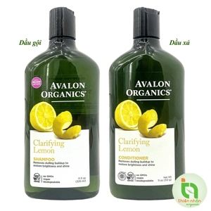 Dầu Gội - Dầu Xả Avalon Organics Biotin B-Complex