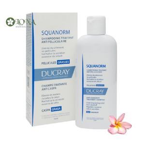 Dầu gội Ducray Squanorm shampoo Oily dandruff 125ml