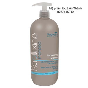 Dầu gội dược thảo chữa trị tóc dầu & da đầu nhờn Nouvelle Capillixine Nomalizing Cleanser - 1000ml
