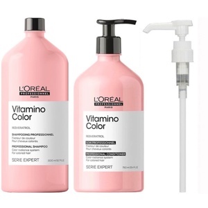 Dầu gội dưỡng màu tóc LOréal Série Expert Vitamino Color Shampoo 1500ml