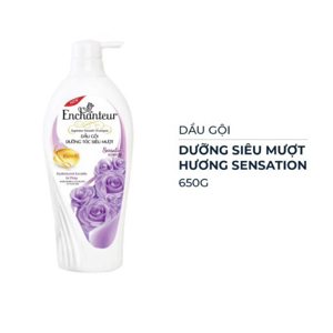 Dầu gội dưỡng tóc siêu mượt Enchanteur Sensation 650g