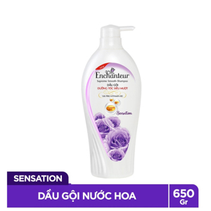 Dầu gội dưỡng tóc siêu mượt Enchanteur Sensation 650g