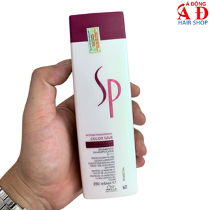 Dầu gội giữ màu tóc nhuộm Wella SP Color Save Shampoo - 250ml