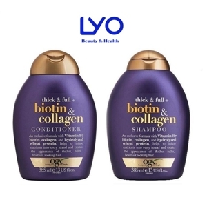 DẦU GỘI MỌC TÓC OGX THICK & FULL BIOTIN COLLAGEN SHAMPOO