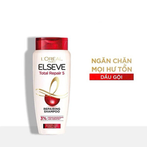 Dầu gội ngăn gãy rụng tóc L'Oreal Paris Fall Repair 3x Shampoo 170ml