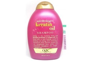 Dầu gội OGX Anti-Breakage Keratin Oil Shampoo