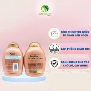 Dầu gội OGX Anti-Breakage Keratin Oil Shampoo