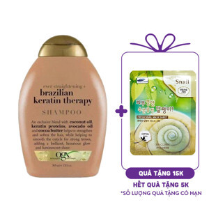 Dầu gội OGX Anti-Breakage Keratin Oil Shampoo