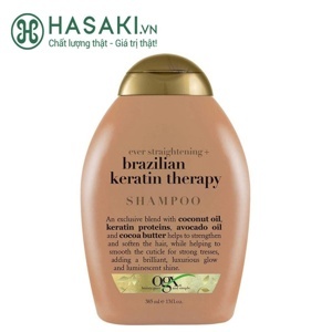 Dầu gội OGX Anti-Breakage Keratin Oil Shampoo