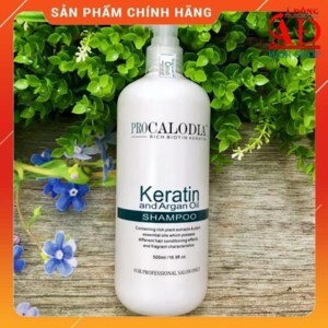 Dầu gội phục hồi tóc hư tổn Calodia Keratin - 500ml