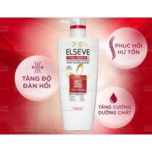 Dầu gội phục hồi tóc hư tổn L'Oreal Total Repair 450ml