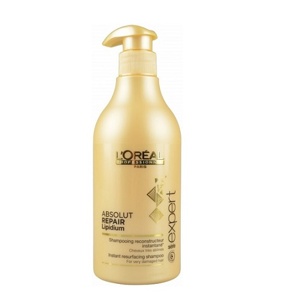 Dầu gội phục hồi tóc hư tổn L'oreal Absolute Repair Lipidium - 500ml