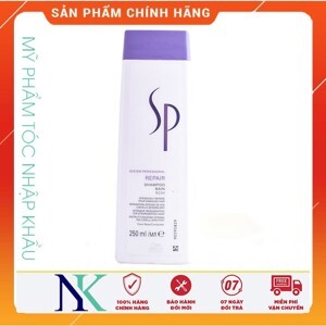 Dầu gội phục hồi tóc hư tổn SP Wella Repair Shampoo - 250ml