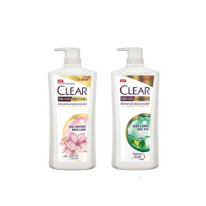 Dầu gội sạch gàu Clear hoa anh đào thơm mát 650g