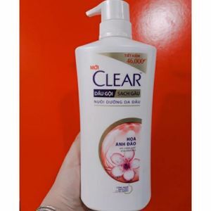 Dầu gội sạch gàu Clear hoa anh đào thơm mát 650g