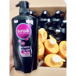 Dầu Gội Sunsilk Óng Mượt Rạng Ngời 650g