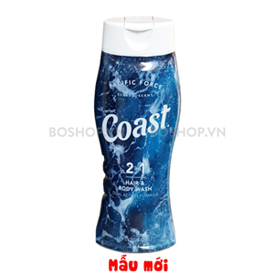 Dầu gội tắm 2 in 1 Coast Classic 532ml