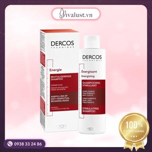 Dầu gội tăng cường dưỡng tóc Vichy Dercos Energizing Shampoo 200ml