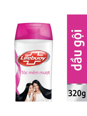 Dầu gội tóc mềm mượt Lifebuoy 320g