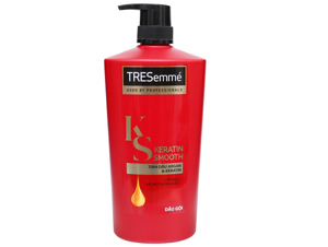 Dầu gội tresemme keratin smooth tinh dầu argan 825ml