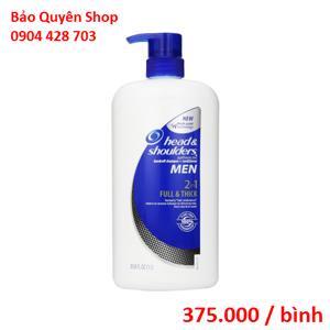 Dầu gội trị gàu 2in1 Head & Shoulders Full & Thick For Men