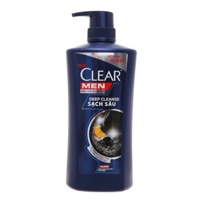 Dầu gội trị gàu Clear Men Deep Cleanse 650g