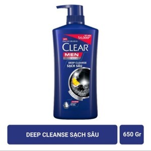 Dầu gội trị gàu Clear Men Deep Cleanse 650g