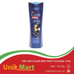 Dầu gội trị gàu Clear Men Deep Cleanse 370g