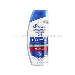 Dầu gội trị gàu Head & Shoulders Old Spice For Men 650ml