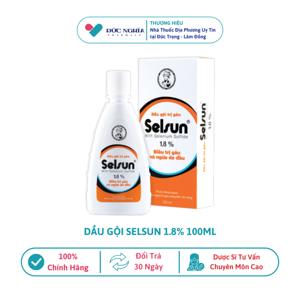 Dầu gội trị gàu Selsun 1.8% 100ml